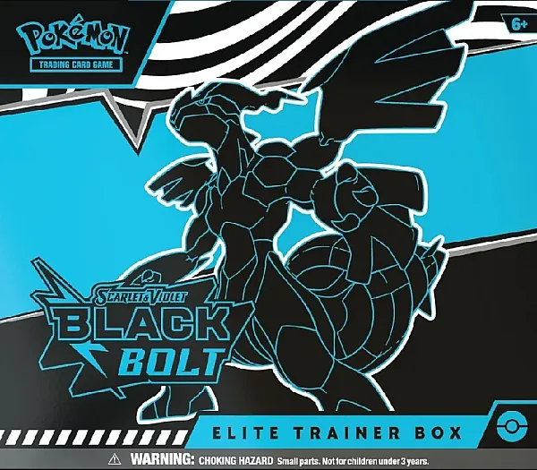 POKEMON TCG - SCARLET & VIOLET BLACK BOLT ELITE TRAINER BOX - EN